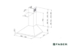 Εικόνα της Απορροφητήρας Faber Value PB4 2L X A60 Καμινάδα 60cm Inox