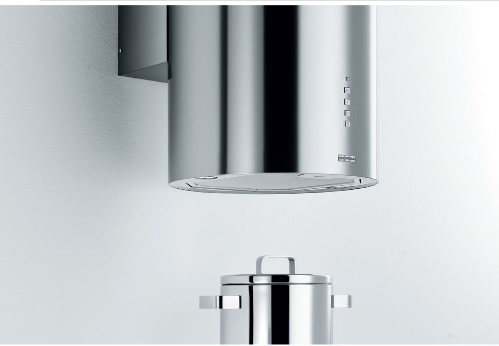 Εικόνα της Απορροφητήρας Franke Cylinder FTU 3805 XS Inox Καμινάδα 3105001029