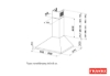 Εικόνα της Απορροφητήρας Franke Joy 90 Inox Καμινάδα 90cm 3101102305