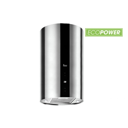 Εικόνα της Απορροφητήρας Teka CC 485 Ecopower Νησίδας Ø40cm Inox F.812