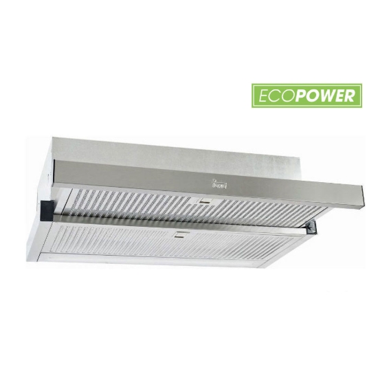 Εικόνα της Απορροφητήρας Teka CNL 6415 Plus Ecopower Συρόμενος 60cm Inox F.869.SS
