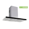 Εικόνα της Απορροφητήρας Teka Perfecta 4 DLH 985 T Καμινάδα 90cm Inox/Μαύρο Κρύσταλλο