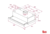 Εικόνα της Απορροφητήρας Teka TL 9310 Συρόμενος 90cm Inox F.874.SS