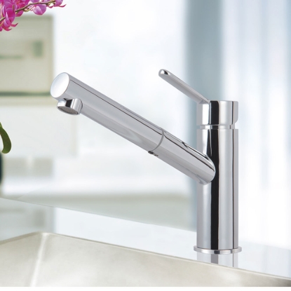 Εικόνα της Μπαταρία Κουζίνας LaTorre Newpro 42181 Ντους Χρωμέ