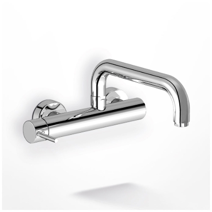 Εικόνα της Μπαταρία Κουζίνας Τοίχου Eurorama Tonda 711401 Χρωμέ