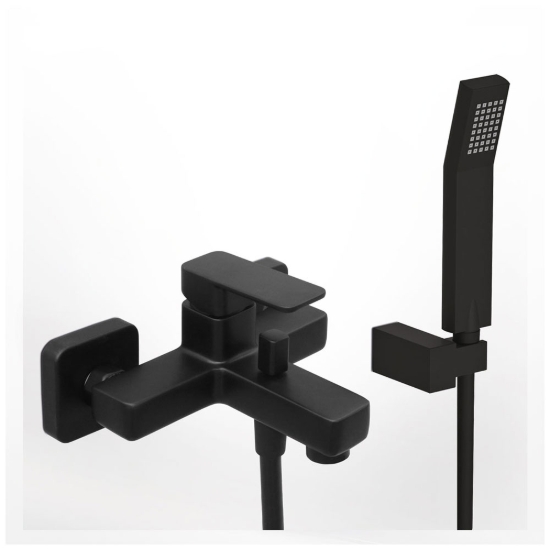 Εικόνα της Μπαταρία Λουτρού Eurorama Quadra 144210-400 Black Matt