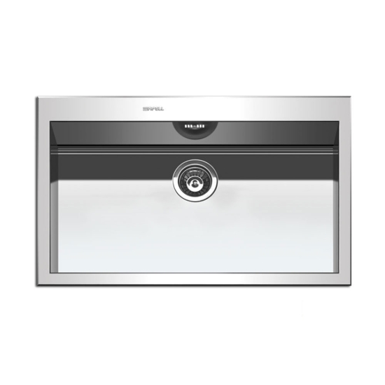 Εικόνα της Νεροχύτης Apell Amalthea 9672  (79x50)