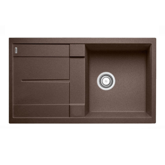 Εικόνα της Νεροχύτης Blanco Metra 5 S Silgranit 86x50cm Coffee 515042