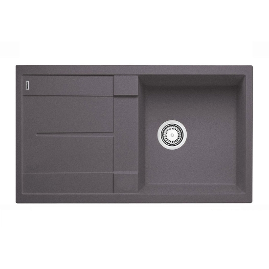 Εικόνα της Νεροχύτης Blanco Metra 5 S Silgranit 86x50cm Rock Grey 518872