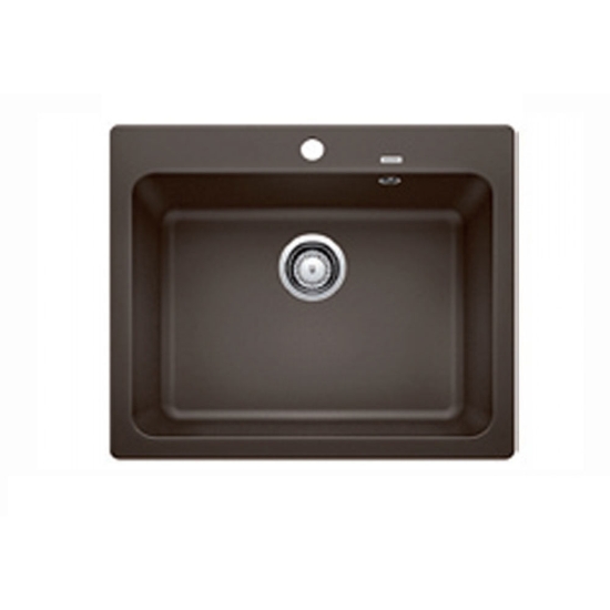 Εικόνα της Νεροχύτης Blanco Naya 6 Silgranit 61,5x51cm Coffee 519645