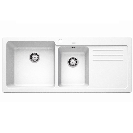 Εικόνα της Νεροχύτης Blanco Naya 8 S Silgranit 116x50cm White 519657