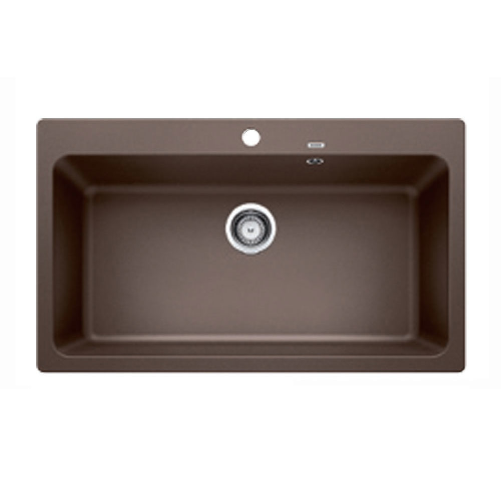 Εικόνα της Νεροχύτης Blanco Naya XL 9 Silgranit 86x51cm Coffee 521820