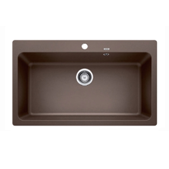 Εικόνα της Νεροχύτης Blanco Naya XL 9 Silgranit 86x51cm Coffee 521820