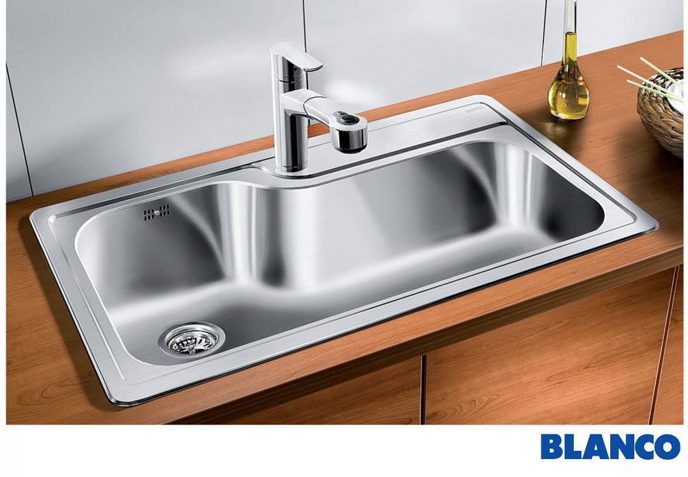 Εικόνα της Νεροχύτης Blanco Plenta 9 (86x50) Λείος Inox 514029