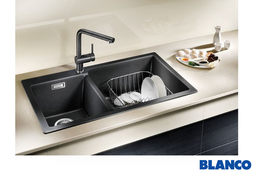 Εικόνα της Νεροχύτης Blanco Pleon 9 Silgranit 86x50cm Anthracite 523057