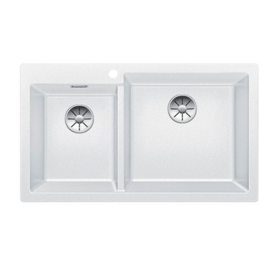 Εικόνα της Νεροχύτης Blanco Pleon 9 Silgranit 86x50cm White 523061