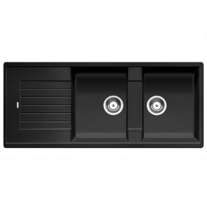 Εικόνα της Νεροχύτης Blanco Zia 8 S Silgranit 116x50cm Anthracite 515605