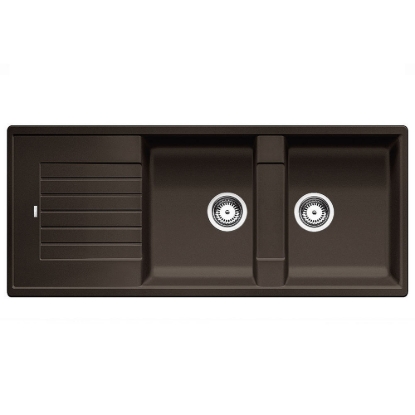 Εικόνα της Νεροχύτης Blanco Zia 8 S Silgranit 116x50cm Coffee 515602