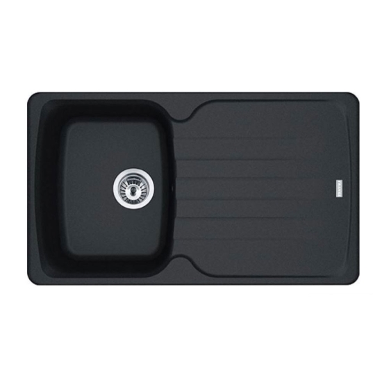 Εικόνα της Νεροχύτης Franke Antea AZG 611-86 (86x50) Onyx 3140030191