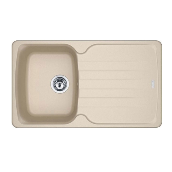 Εικόνα της Νεροχύτης Franke Antea AZG 611-86 (86x50) Μπεζ 3140030141