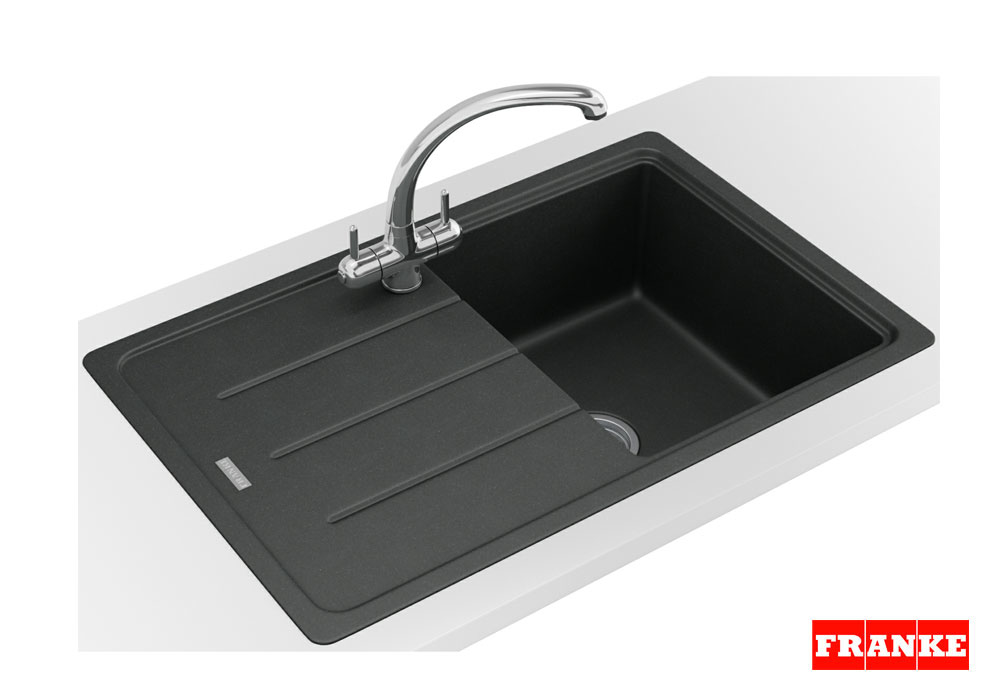 Εικόνα της Νεροχύτης Franke Basis BFG 611 (78x50) Onyx 3145518674