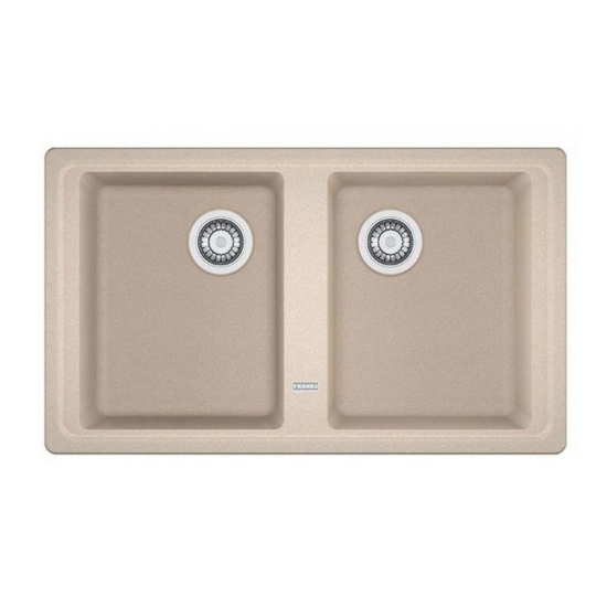 Εικόνα της Νεροχύτης Franke Basis BFG 620 (86x50) Μπεζ 3145516477