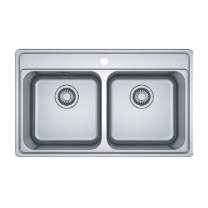 Εικόνα της Νεροχύτης Franke Bell 620 (79x48) Λείος Inox 3011850106