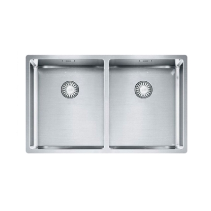 Εικόνα της Νεροχύτης Franke Box BBX 220 34-34/ 120 34-34 (74x45) Inox 3270430300