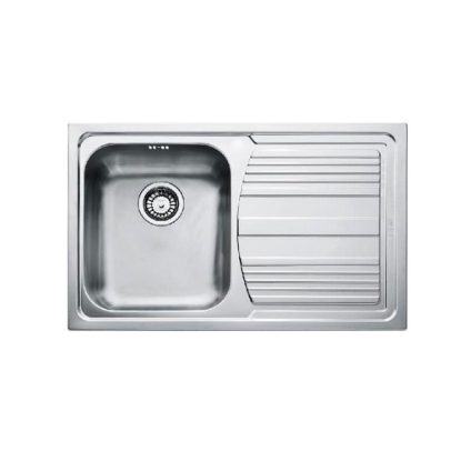 Εικόνα της Νεροχύτης Franke Logica LLL 611 Ραβδώσεις Δεξιά Σαγρέ Inox 3011663532