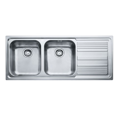 Εικόνα της Νεροχύτης Franke Logica LLL 621 Ραβδώσεις Δεξιά Σαγρέ Inox 3011663543