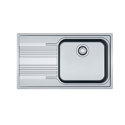 Εικόνα της Νεροχύτης Franke Smart SRX 611-86 LB Ραβδώσεις Αριστερά (86x50) Λείος Inox 3011750104