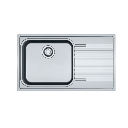 Εικόνα της Νεροχύτης Franke Smart SRX 611-86 LB Ραβδώσεις Δεξιά (86x50) Λείος Inox 3011750103