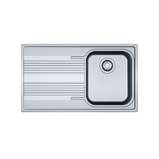 Εικόνα της Νεροχύτης Franke Smart SRX 611-86 Ραβδώσεις Αριστερά (86x50) Λείος Inox 3011750102