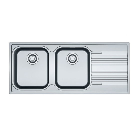 Εικόνα της Νεροχύτης Franke Smart SRX 621 Ραβδώσεις Δεξιά (116x50) Λείος Inox 3011750301