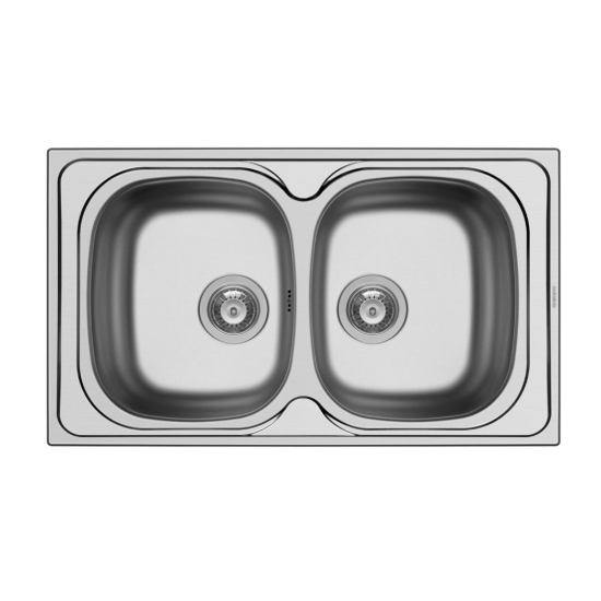 Εικόνα της Νεροχύτης Maidsinks by Pyramis Derby (86x50) 2B Λείος 100185701