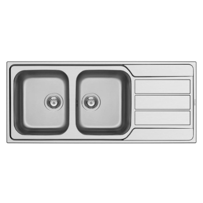 Εικόνα της Νεροχύτης Pyramis Athena Extra (116x50) 2B 1D 107163101