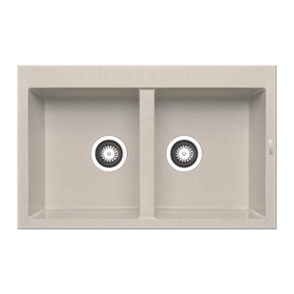 Εικόνα της Νεροχύτης Pyramis Pyragranite Alazia (79x50) 2B Beige 079811111