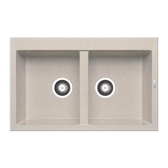 Εικόνα της Νεροχύτης Pyramis Pyragranite Alazia (79x50) 2B Beige 079811111