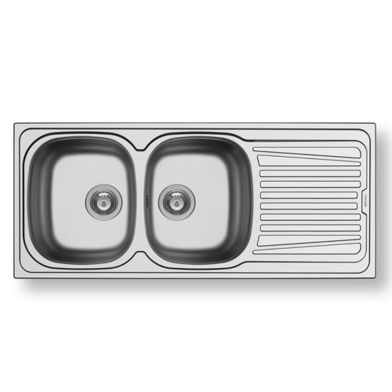 Εικόνα της Νεροχύτης Pyramis Sparta (116x50) 2B 1D Λείος 100129901