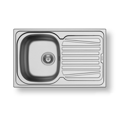 Εικόνα της Νεροχύτης Pyramis Sparta (79x50) 1B 1D Λείος 100125701