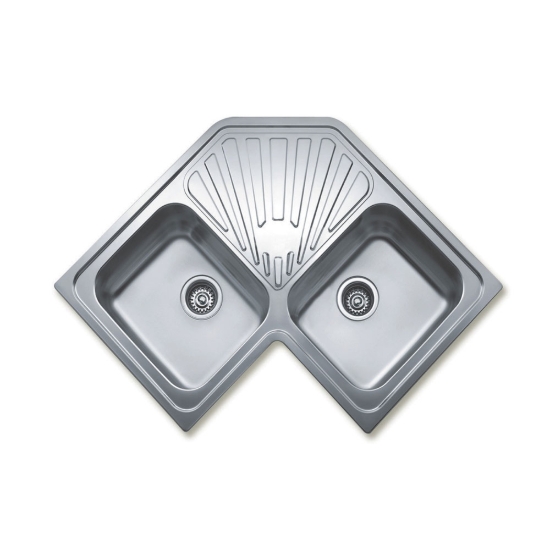 Εικόνα της Νεροχύτης Teka Γωνιακός 2C 1E