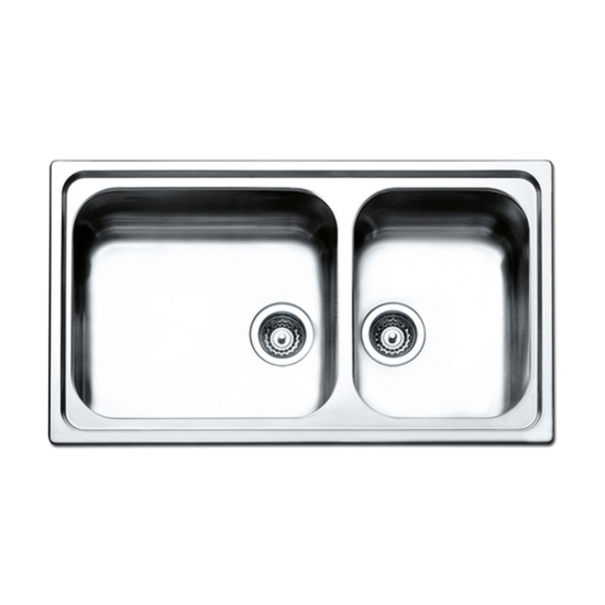 Εικόνα της Νεροχύτης Ένθετος Apell Linear 8520 (86x50) Λείος