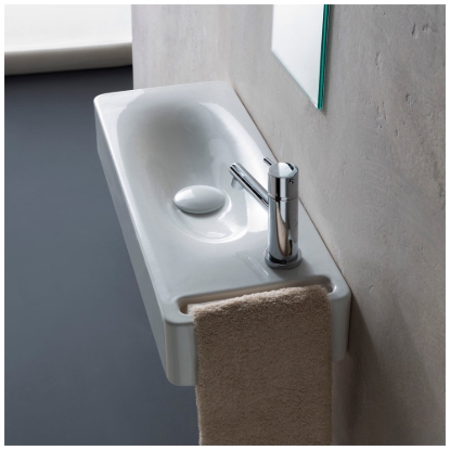 Εικόνα της Νιπτήρας Μπάνιου Scarabeo Hung 1512 50x22cm