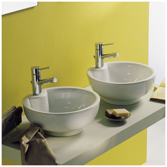 Εικόνα της Νιπτήρας Μπάνιου Scarabeo Luna 8003 Ø40cm