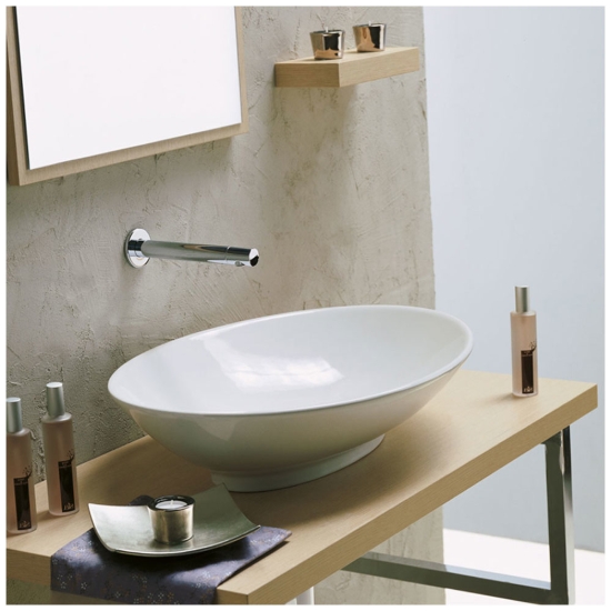 Εικόνα της Νιπτήρας Μπάνιου Scarabeo Neck 8045 63x45cm