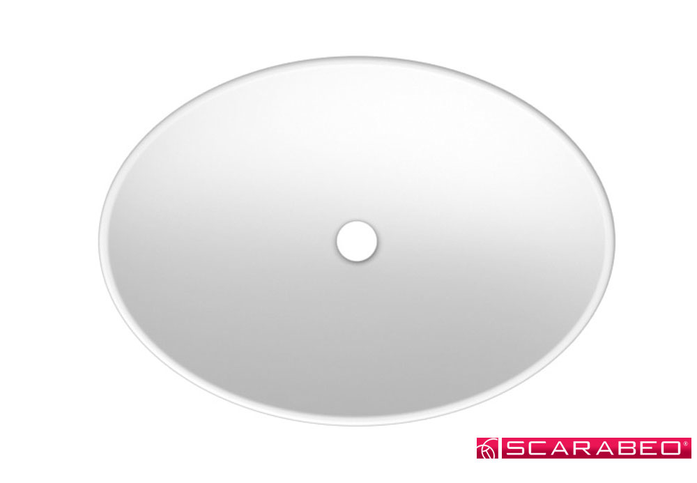 Εικόνα της Νιπτήρας Μπάνιου Scarabeo Neck 8045 63x45cm