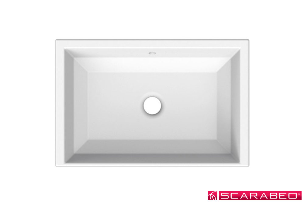 Εικόνα της Νιπτήρας Μπάνιου Scarabeo Tech 8037 54,5x35,8cm