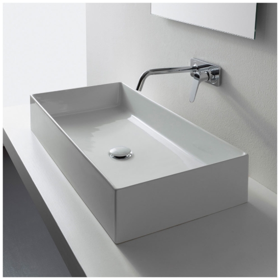 Εικόνα της Νιπτήρας Μπάνιου Scarabeo Teorema 80 5102 80x40cm