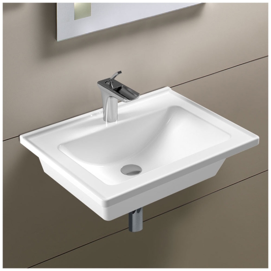 Εικόνα της Νιπτήρας Μπάνιου Serel Slim 3001 60x46cm