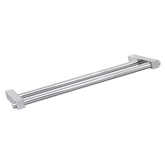 Εικόνα της Πετσετοθήκη Διπλή Verdi Epsilon Χρωμέ 55cm 3052122